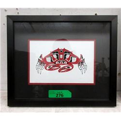 Richard Shorty Framed Print -Crab