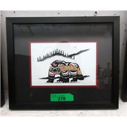 Richard Shorty Framed Print - Wolverine