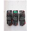 Image 1 : 3 New Pairs of Bob Dale Driller Gloves
