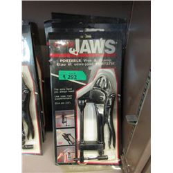 4 New Power Jaws Portable Vice & Clamp