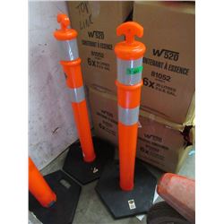 Two New 45" Safety Stanchions