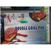 Image 1 : 2 New Non-Stick Double Grill Pans