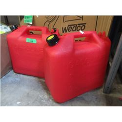 2 New 20 Litre Gasoline Cans