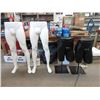 Image 1 : 4 Mannequin Forms - 2 Shorts & 2 Pants