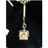 Image 2 : 1889 Elgin 7 Jewel Pocket Watch with Elaborate Fob