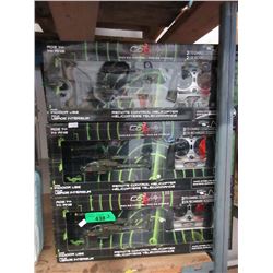 3 R/C Cobra Helicopters - Indoor Use