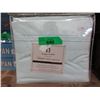 Image 1 : New King 4 Piece Polyester Sheet Set - Light Blue
