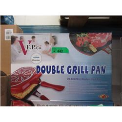 2 New Double Grill Pans