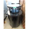 Image 1 : Commercial Garbage Can with Metal Top