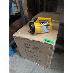 2 Cases of 24 New 6 Volt Lanterns