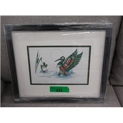 Richard Shorty Framed Print - Loons Mates