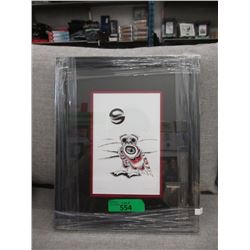 Richard Shorty Framed Print - Snowy Owl