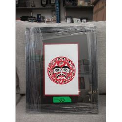 Richard Shorty Framed Print - Power Sun Design