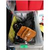 Image 1 : Tote of New Tools and Gear