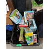 Image 1 : Tote of Assorted New Children's Toys