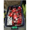 Image 1 : Tote of Approximately 30 Husky Tool Hooks
