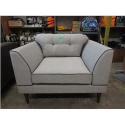 New Fabric Arm Chair w/ Contrasting Piping