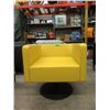 Image 1 : New Swivel Side Chair Upholstered in Faux Leather