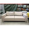 Image 1 : New Taupe Leather Sofa by SofaLab