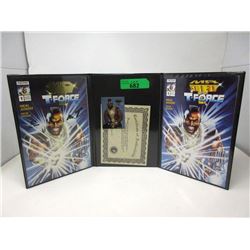 Autographed Mr. T Comic and Card Set