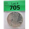 Image 1 : 1 Oz. .999 Fine Silver  "Walking Liberty" Round