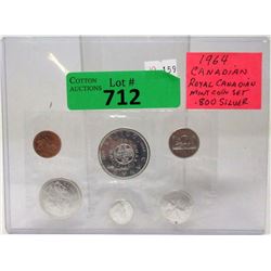 1964 Canadian Mint Complete Coin Set
