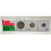 Image 1 : 1961 Canadian 80% Silver 3 Coin Set