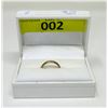 Image 2 : Estate - 9 KT Yellow Gold Band Ring - 2.3 Grams