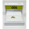 Image 2 : Estate - 10 KT Yellow Gold Diamond & Opal Ring