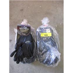 12 Pairs of XXL Stealth Gloves