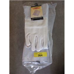 12 Large Lined All Purpose Leather Gloves