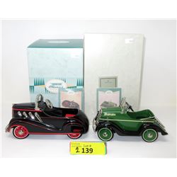 2 Hallmark Kiddie Car Classics with Boxes - Mint