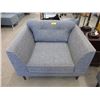 Image 1 : New Fabric Arm Chair w/ Contrasting Piping