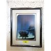 Image 1 : 1980 Guy Lacoste Framed Print of Ship