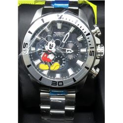 New in Box Mans Invicta Mickey Mouse Watch