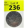 Image 1 : 1 Oz. 2010 Canada .9999 Silver Maple Leaf Coin