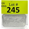 Image 1 : 1 Oz Stagecoach .999 Silver Art Bar