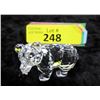 Image 1 : Swarovski Crystal Grizzly Bear with Salmon