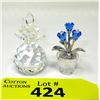 Image 1 : Genuine Swarovski Crystal Pineapple & Flowers