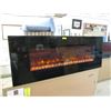 Image 1 : New Dynasty 74" Electric Wall Mount Fireplace