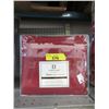 Image 1 : New Full/Double 4 Piece Polyester Sheet Set - Red