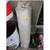 Image 1 : Roll of 6 mil Clear Poly Tarp - 30 Feet x  50 Inch
