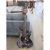 Image 1 : Multi-Media Folk Art "Rolling Stones" Guitar