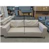 Image 1 : New Taupe Leather Sofa by SofaLab