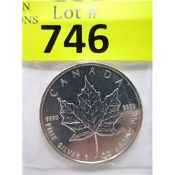 1 Oz. .9999 Silver 2006 Canada Maple Leaf Coin