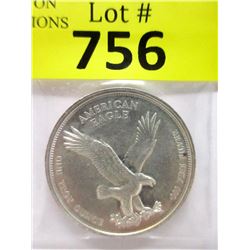 Vintage 1 Oz.  .999 Silver "Silver Eagle" Round