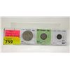 Image 1 : 1936 Canadian 80% Silver 3 Coin Set