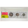 Image 1 : 1967 Canadian Centennial 80% Silver 3 Coin Set