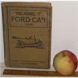 Old The model T Ford Car hardcover book 1915 Edition by Page 288 pages + Vieux livre