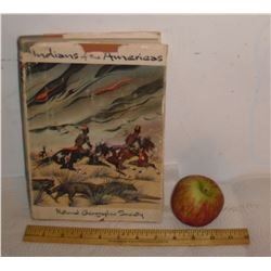 Hard Cover Book Indians of the Americas - livre sur les Premières Nations d'Amérique